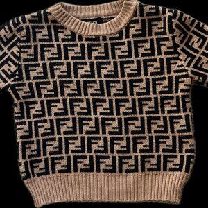 Authentic Fendi kids wool sweater